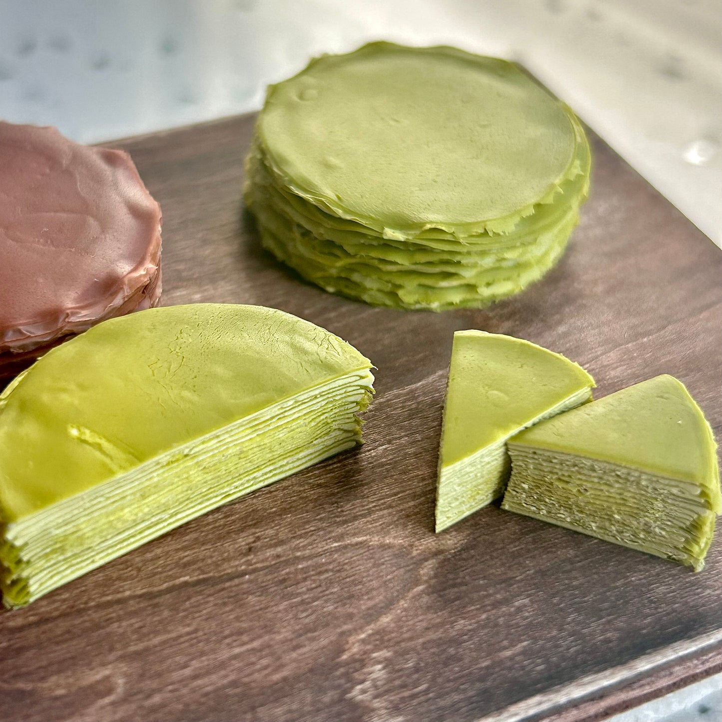 Mini Mille-Feuille Slice – Handmade Cream Dessert (3 Flavors)
