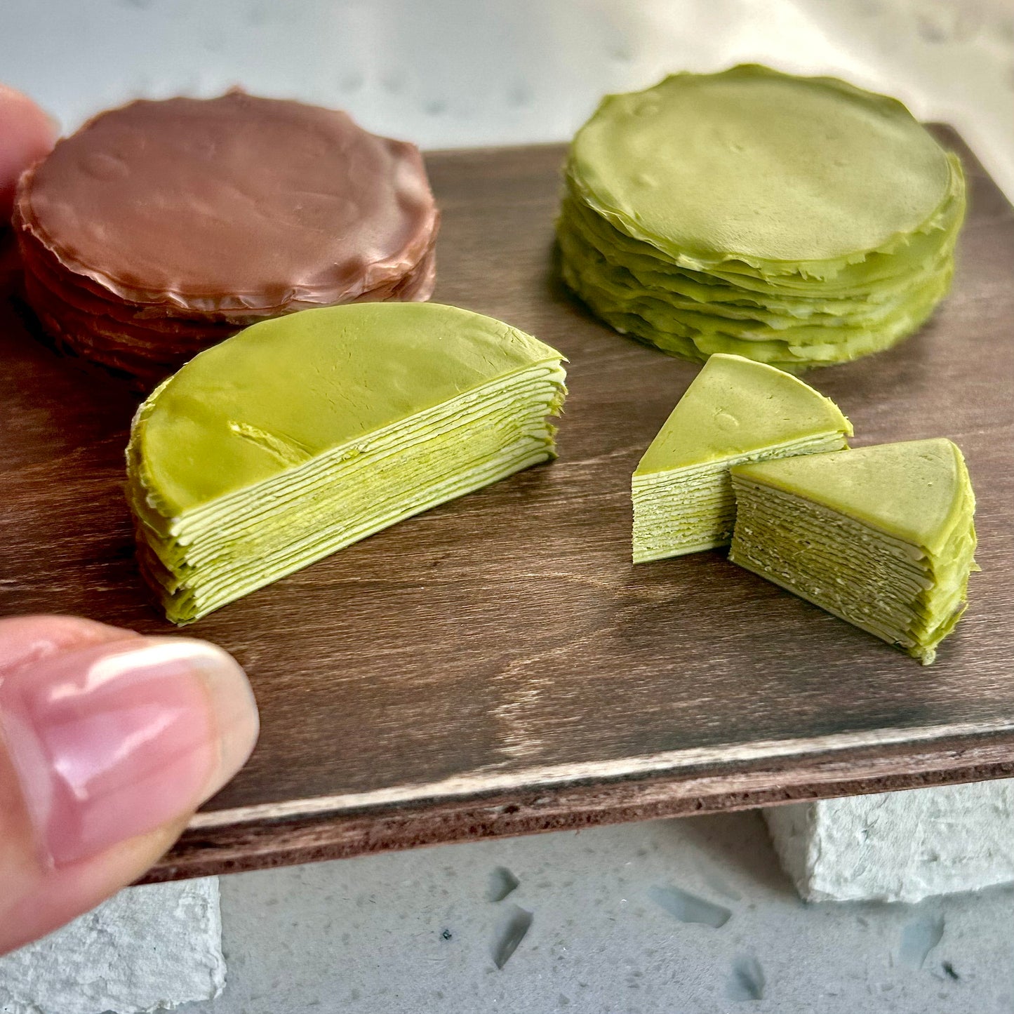 Mini Mille-Feuille Slice – Handmade Cream Dessert (3 Flavors)
